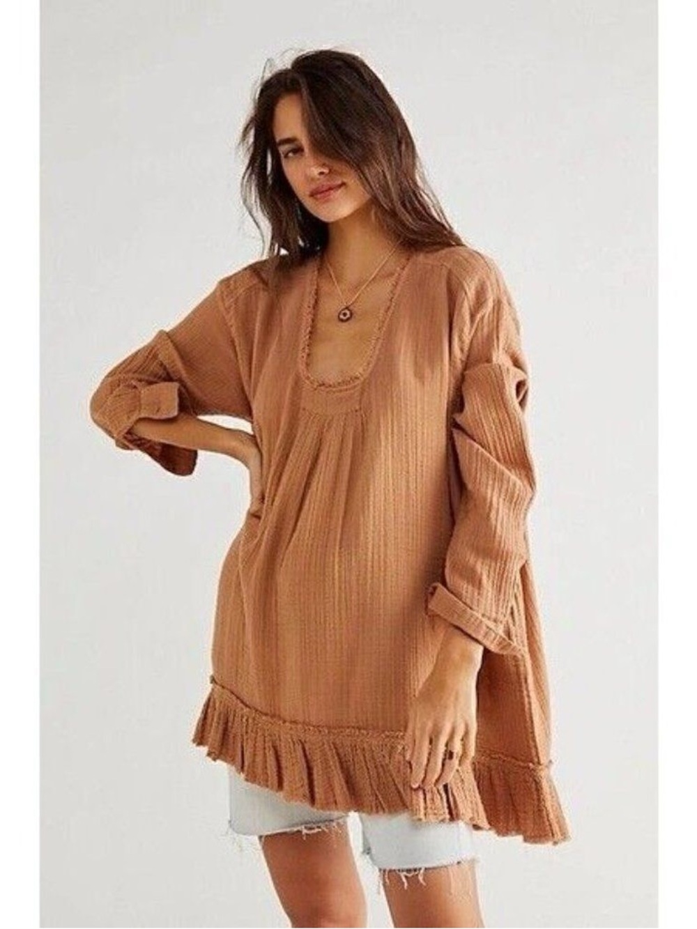 Free People Bring It On Tunic - SIZE S
